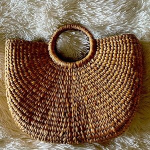 Wicker handbag